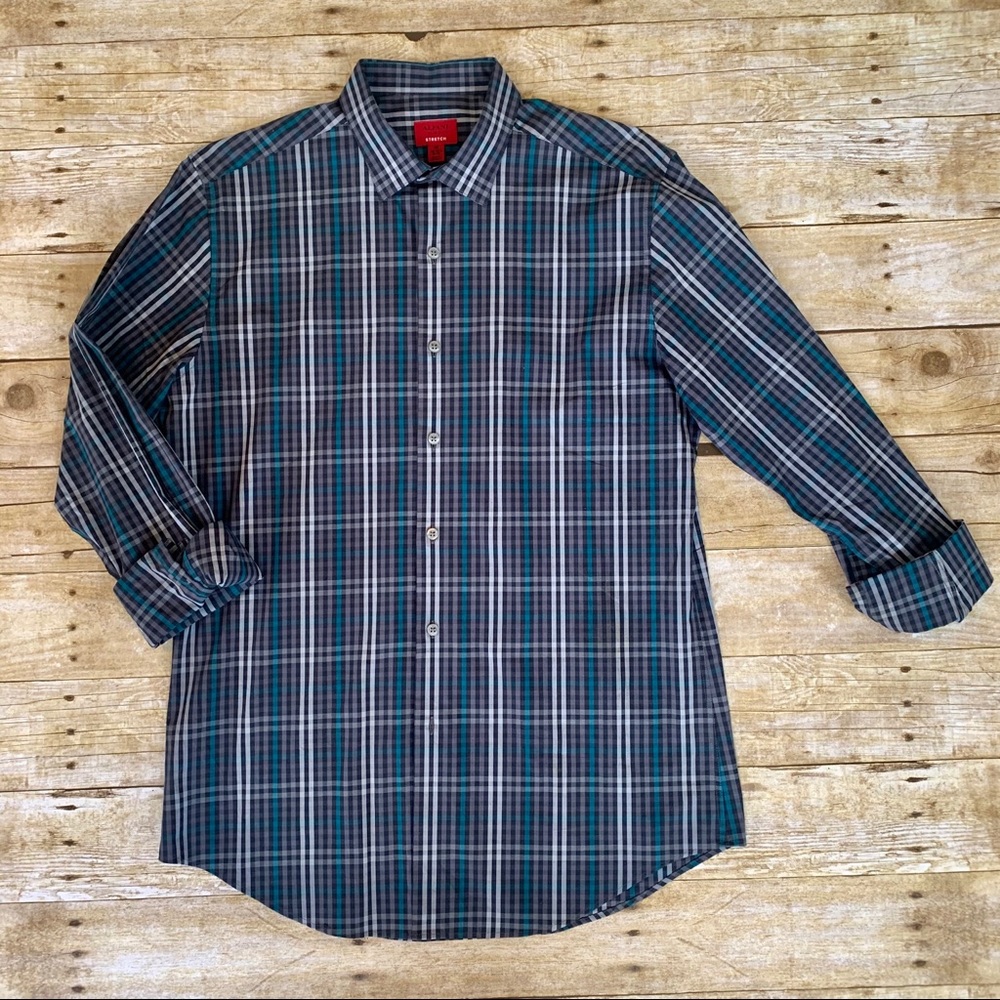 Men’s Alfani Slim Fit Stretch Dress Shirt NWOT